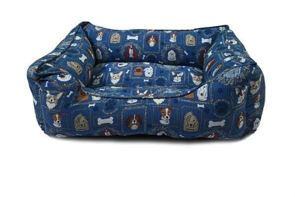 Pets Pak Cozy Printed Pet Bed