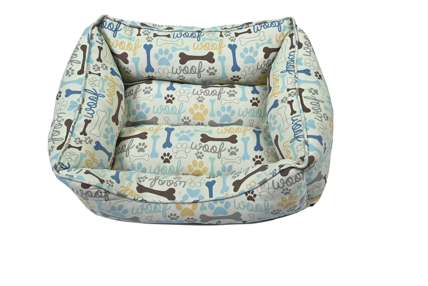 Pets Pak Woof Print Pet Bed