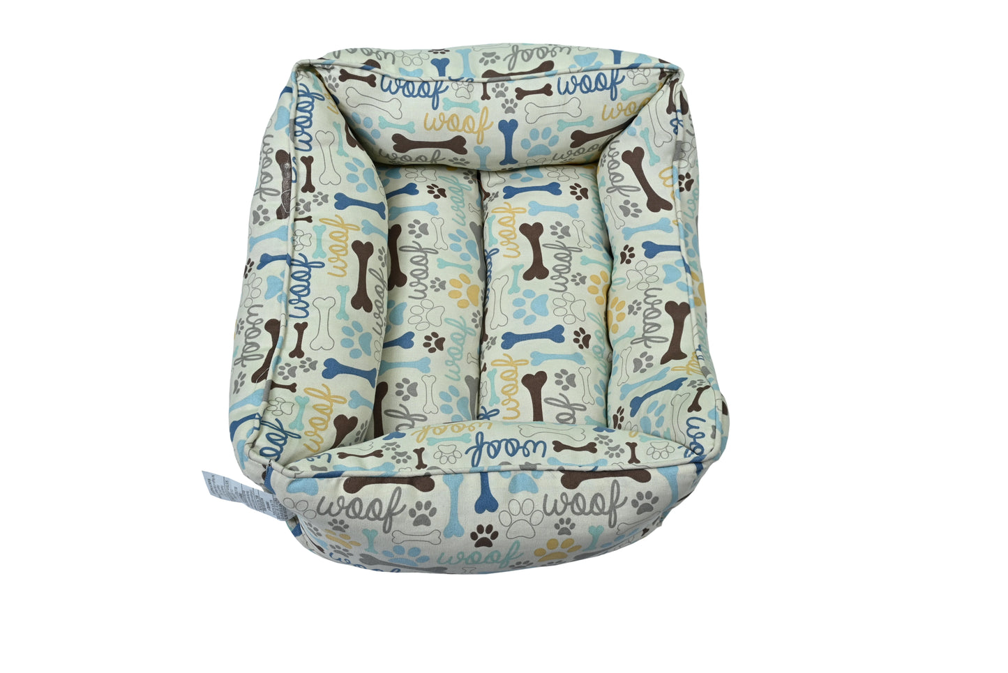 Pets Pak Woof Print Pet Bed