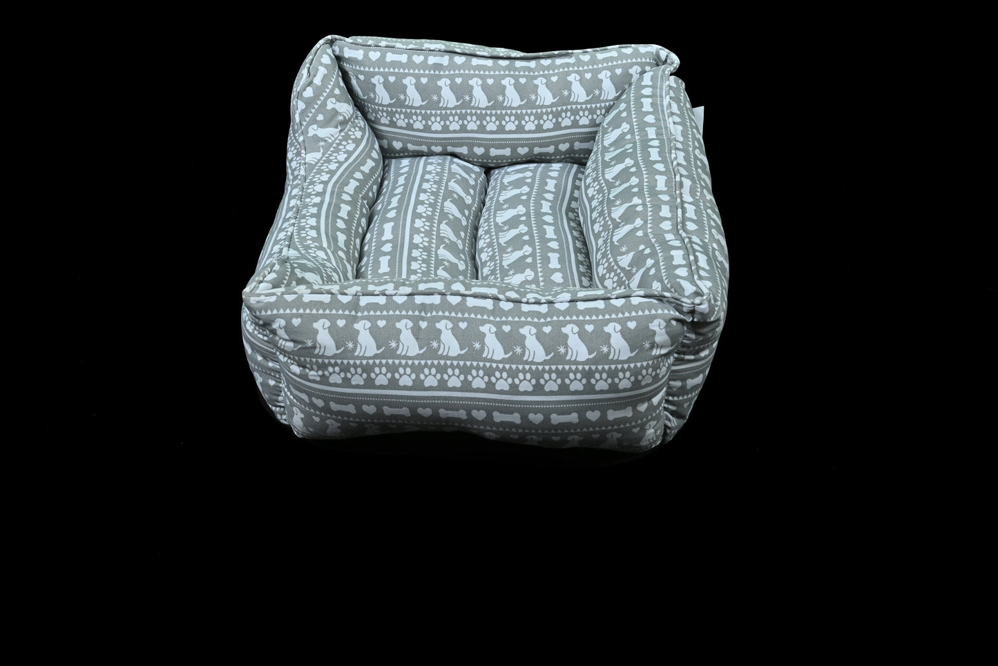 Paw Prints Pet Bed