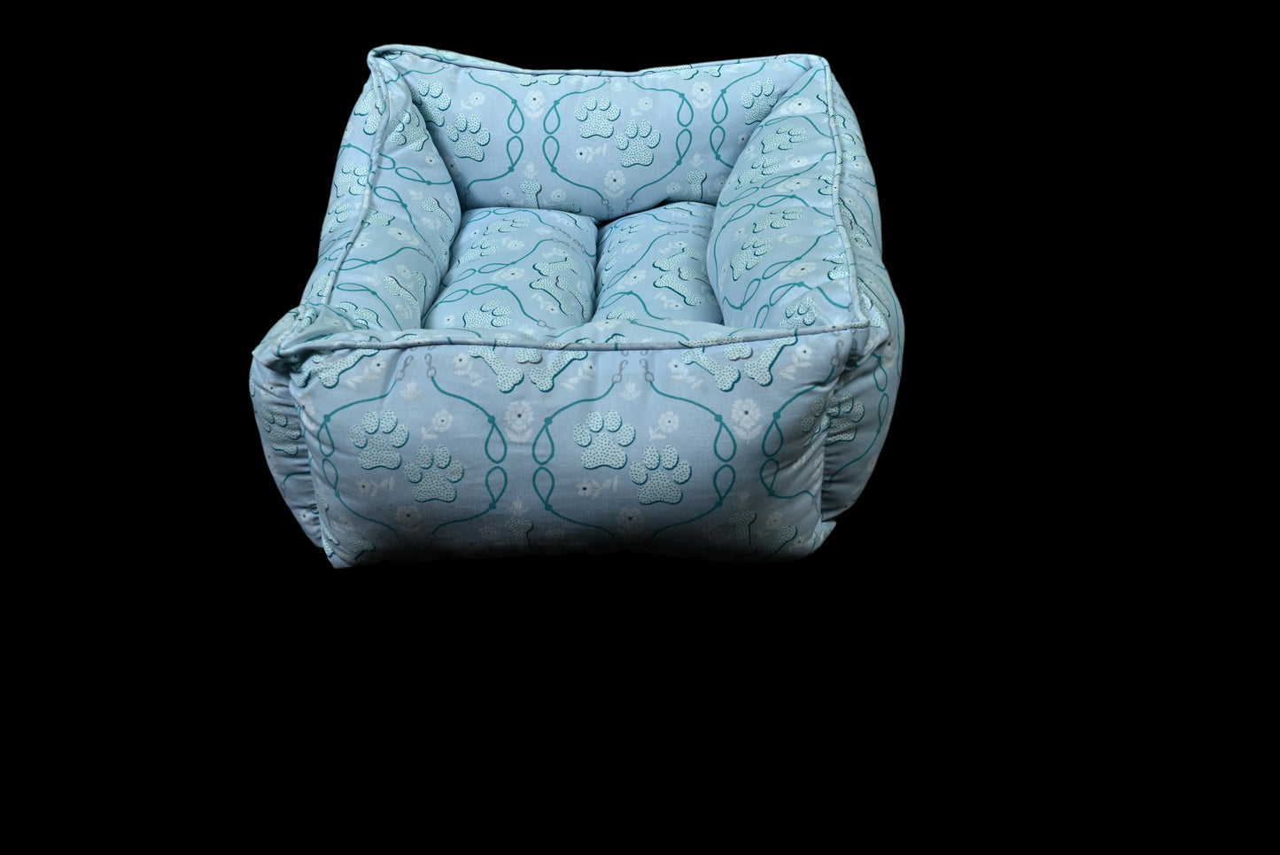Paw Print Paradise Pet Bed