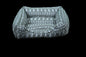 Grey Paws & Bones Pet Bed