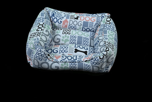 Woof Word Pet Bed
