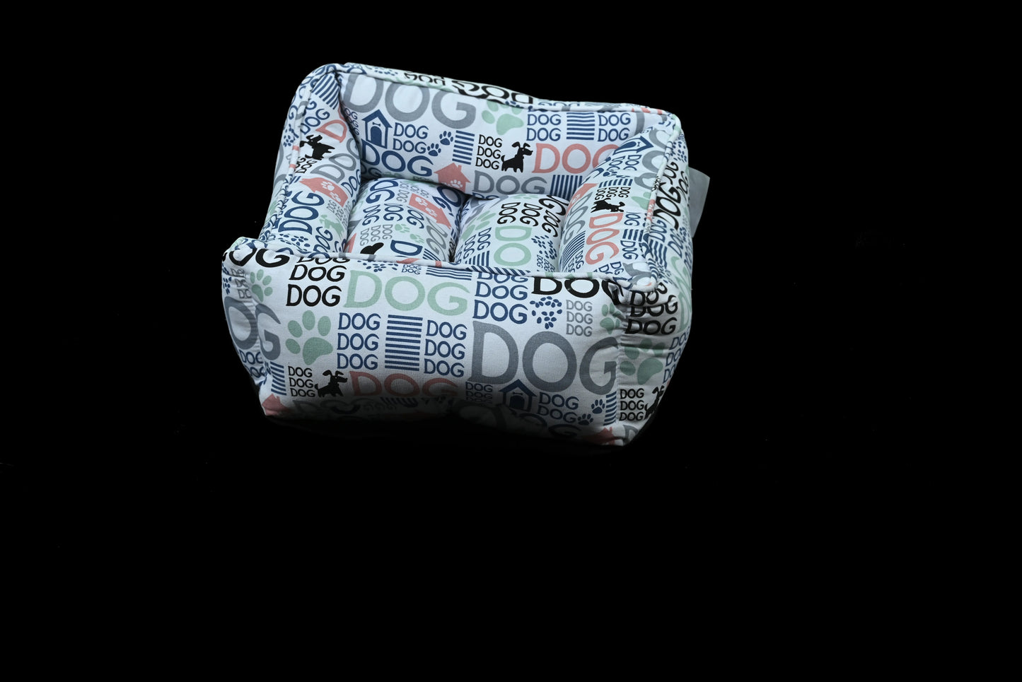 Woof Word Pet Bed