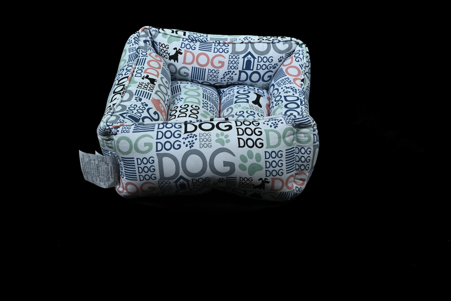 Woof Word Pet Bed